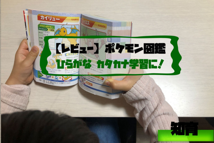 ポケモン大図鑑がひらがなカタカナ学習 音読に活躍する件 知育 サガコソ 佐賀でこっそりと子育て